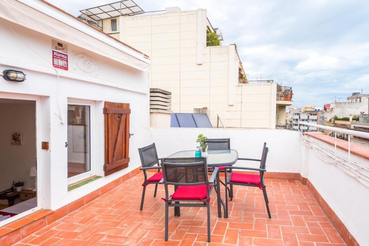 Cozy Studio With Amazing Terrace Near Plaza Espana Barcelona Eksteriør billede